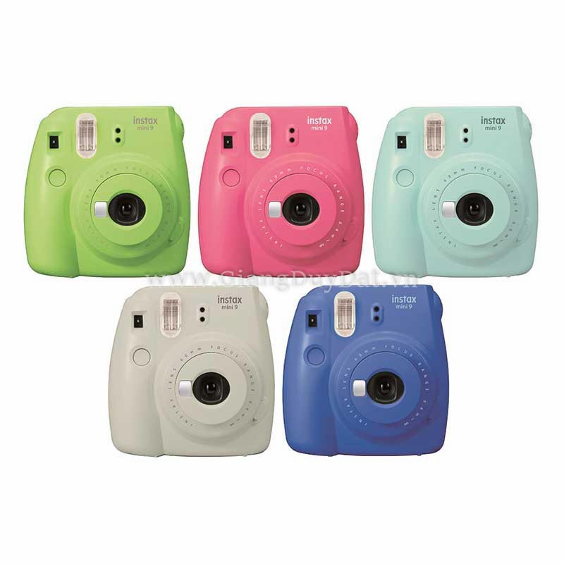 Combo Máy ảnh chụp lấy liền Fujifilm Instax mini 9 + túi xách Instax - Tặng kèm 10 tấm Film Fujifilm Instax mini 9