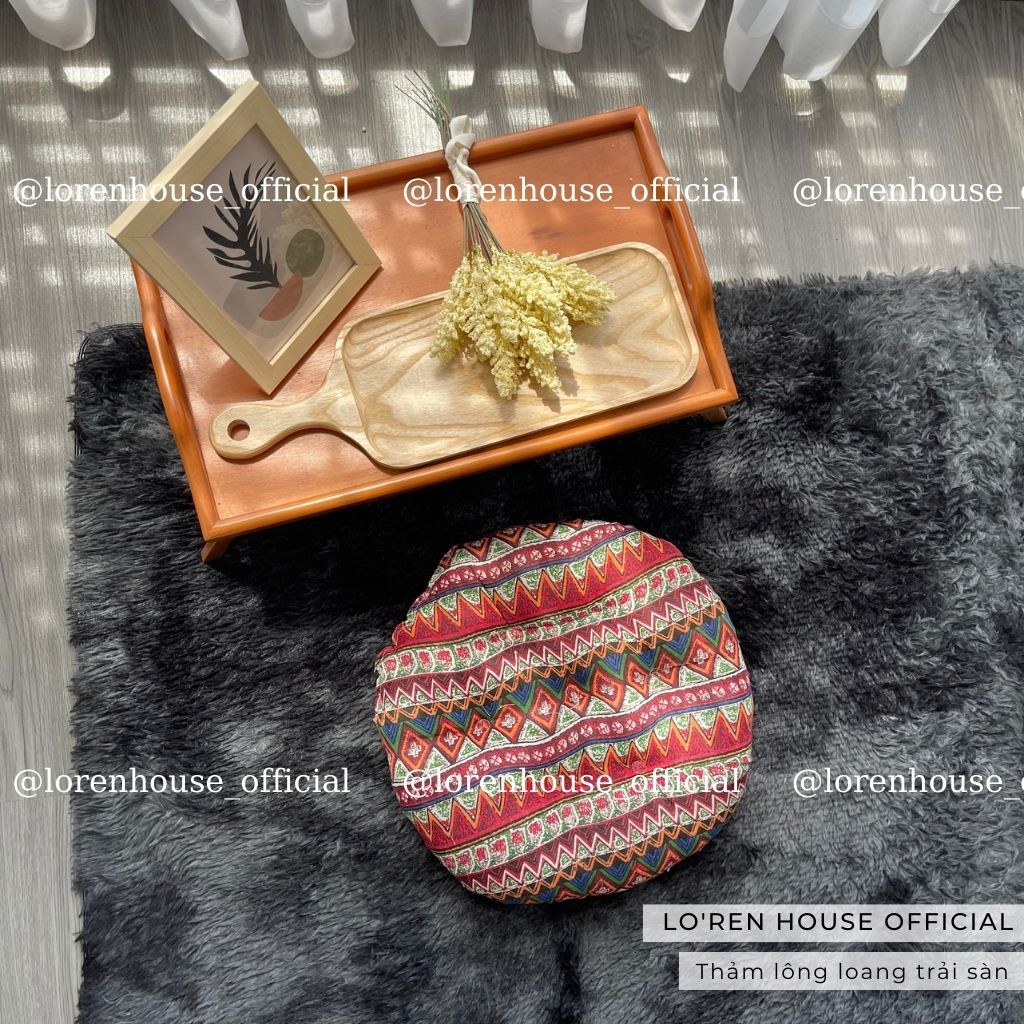 Thảm lông trải sàn mềm mượt trang trí nhà cửa, decor phòng sinh viên đủ kích thước