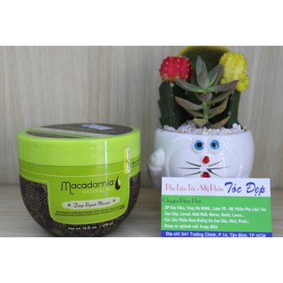 _DẦU HẤP MACADAMIA PHỤC HỒI HƯ TỔN 470ML_TẶNG KÈM MŨ TRÙM TÓC