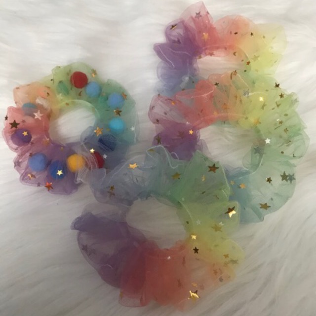 🍒🍏SCRUCHIES SAO ĐỦ MÀU XINH XẺO🌺💐