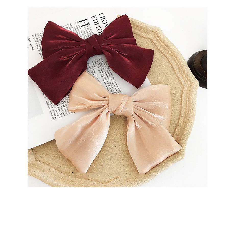 Kẹp tóc Comavi nơ hồ điệp nhiều màu siêu sang chảnh KT33