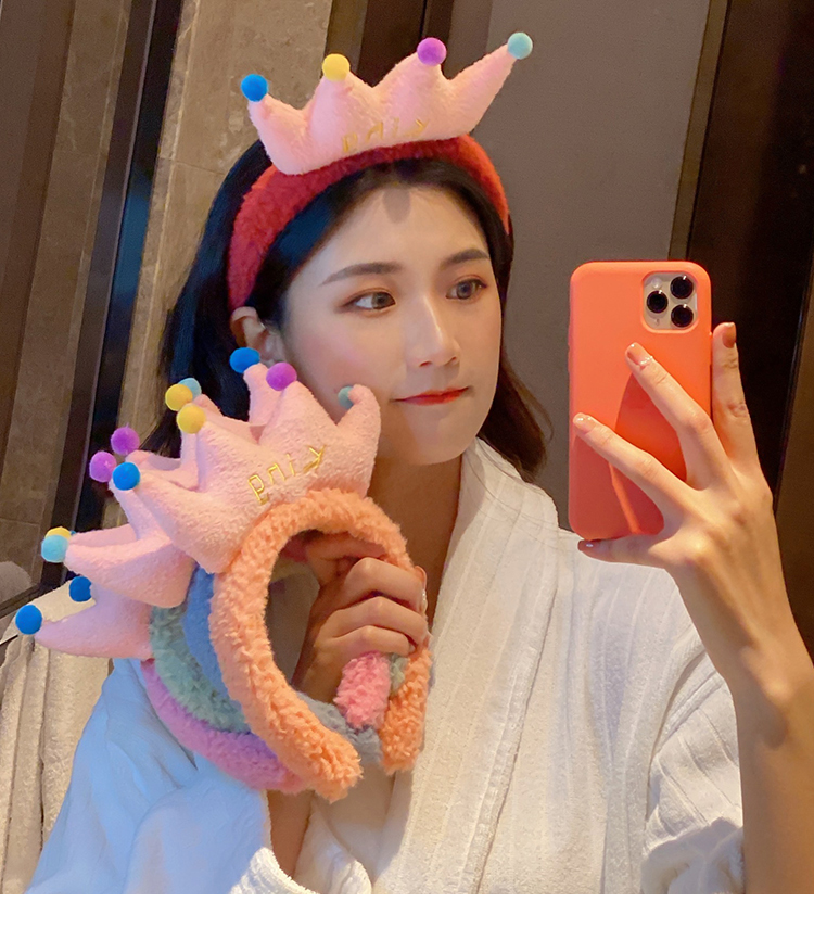 Băng đô cài tóc hình vương miện dễ thương