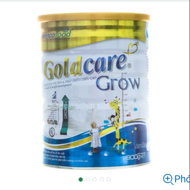 Sữa bột goldcare Grow hộp 900g