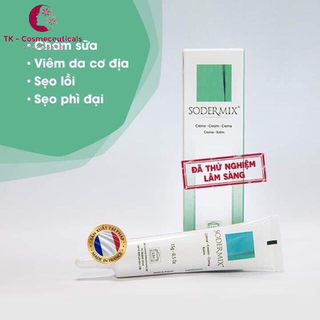 Sodermix Cream Dùng Cho Sẹo Lồi, Sẹo Phì Đại, Chàm, Vẩy Nến - 15g