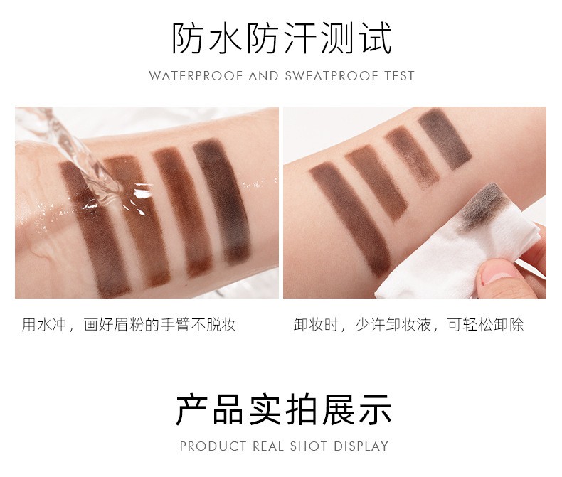 [Hàng mới về] Bảng phấn trang điểm lông mày MAYCHEER 2 màu sắc tự nhiên chống thấm nước và mồ hôi lâu trôi | BigBuy360 - bigbuy360.vn