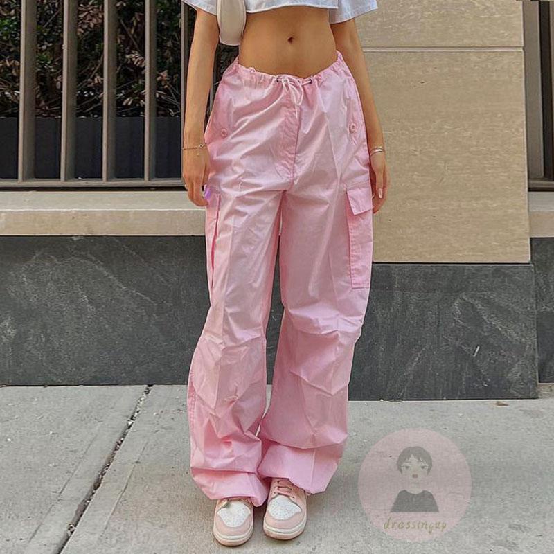 Quần Dài Dây Rút Màu Sắc Thời Trang Mùa Hè Cho Nữ