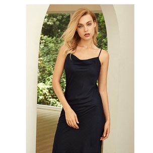 Váy ngủ sexy ❤️ Đầm ngủ 2 dây cho nữ quyến rũ gợi cảm latin mềm mịn ❤️ IVY009