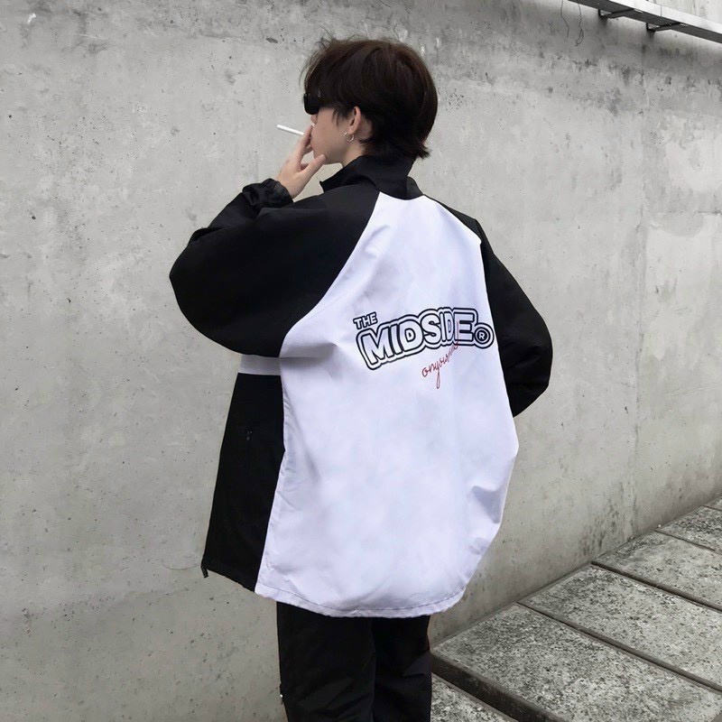 Áo Khoác Dù Chống Nắng TMS.MIDSIDE Cặp Đôi nam/nữ phong cách Hàn Quốc Unisex Form Rộng Jacket Ulzzang - Sumon Shop