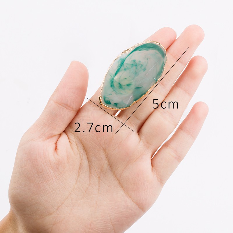 Bảng Pha Màu Sơn Móng Tay Bằng Nhựa Resin Mini