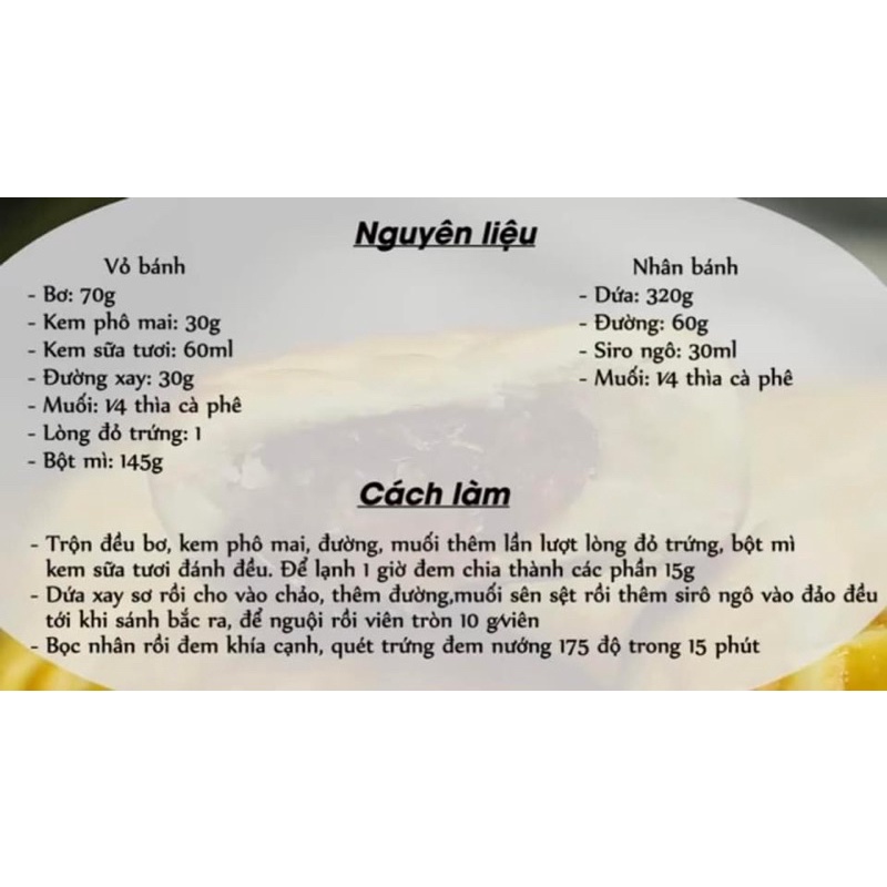 Nhân Dứa Handmade