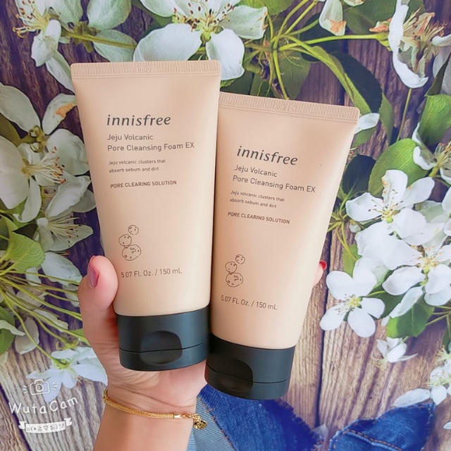 Sữa Rửa Mặt Innisfree Tro Núi Lửa Jeju Volcanic Pore Cleansing Foam Hàn Quốc 150ml | BigBuy360 - bigbuy360.vn