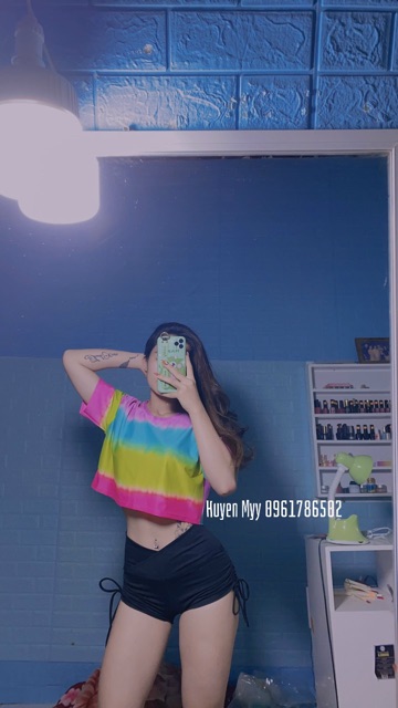 ÁO CROPTOP FORM RỘNG ĐI TẬP ĐI CHƠI CỰC CHUẤT