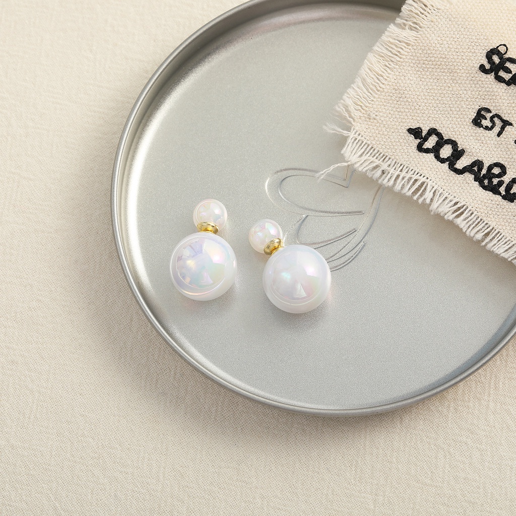 Bông Tai Đính Ngọc Trai Giả Phong Cách Pháp Sang Trọng 2022