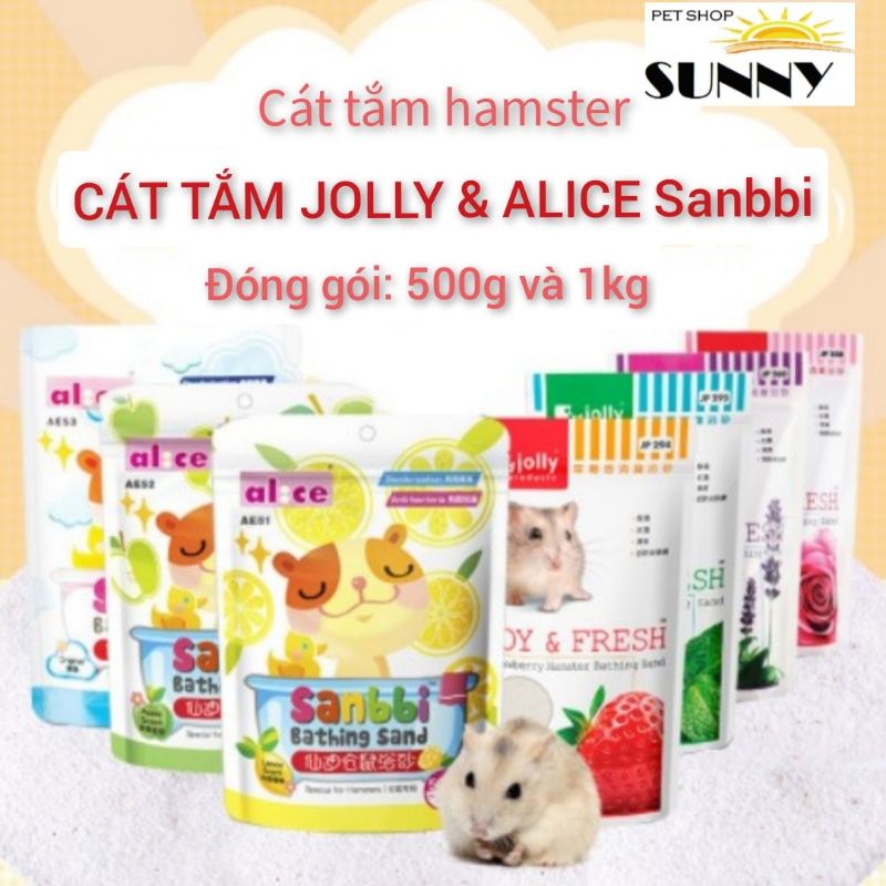 Cát tắm Jolly, Alice hamster