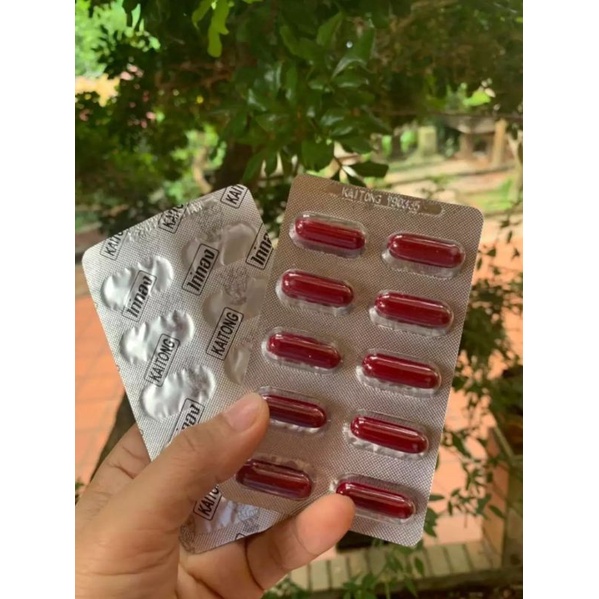 HỘP SÂM KAITONG NUÔI KÍCH LỰC CHO GÀ ĐÁ (20 viên)