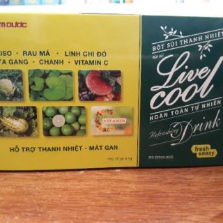 Bột sủi LIVE COOL