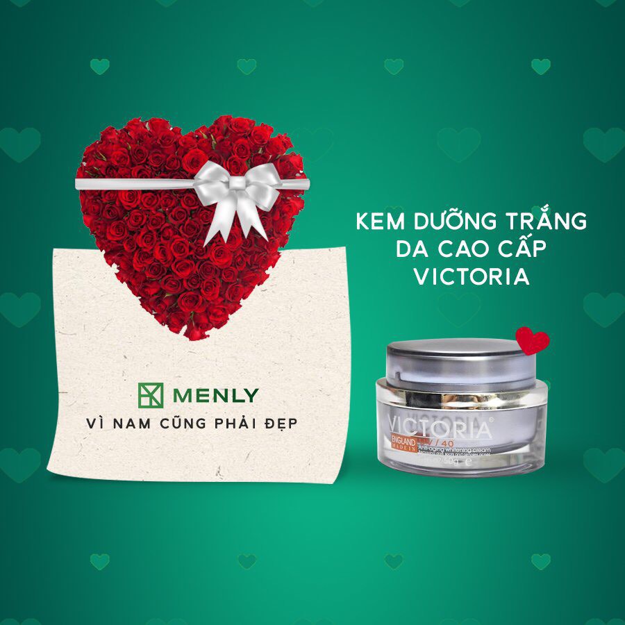 Kem dưỡng trắng da VICTORIA