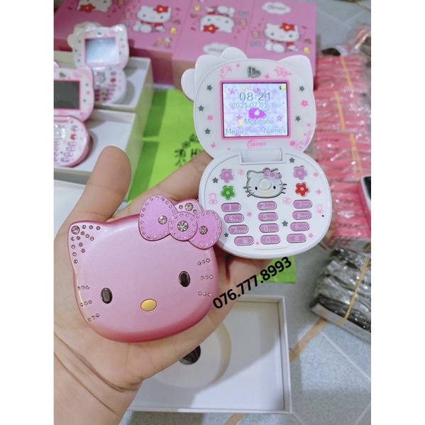 Điện thoại mèo máy kitty siêu xinh tăng 2Pin | BigBuy360 - bigbuy360.vn