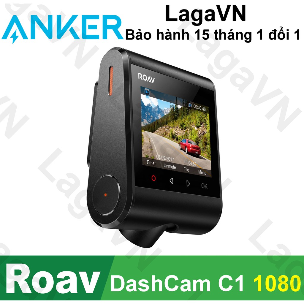 Camera hành trình Roav DashCam C1 (By ANKER) - R21101L1 - Hãng phân phối chính thức | BigBuy360 - bigbuy360.vn