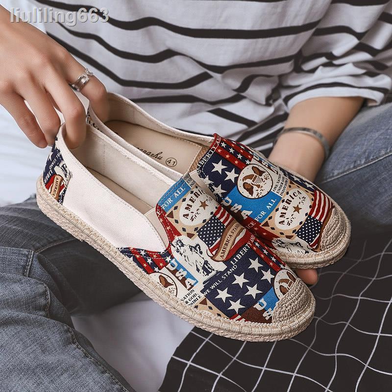 Giày cói kiểu dáng thời trang mùa thu Hàn Quốc dành cho nam | BigBuy360 - bigbuy360.vn