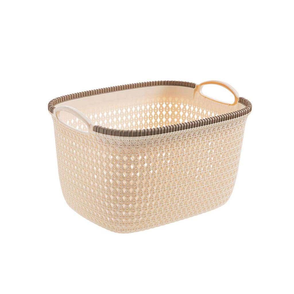 Rổ Nhựa JUJIAJIA Đựng Đồ Dùng Thiết Kế Có Tay Cầm