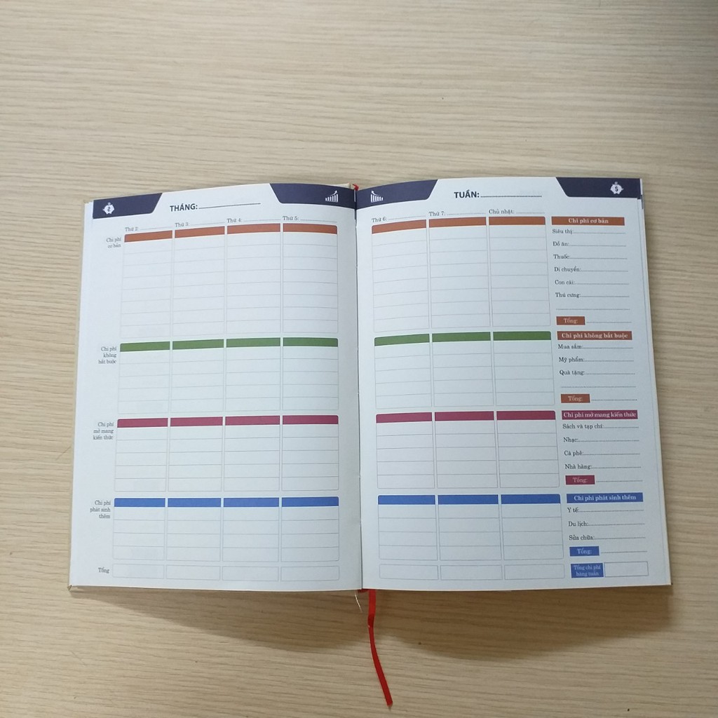 Sổ tay quản lý tài chính cá nhân Kekeibo Nhật Bản