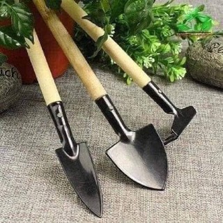 BỘ CUỐC XẺNG LÀM VƯỜN MINI 3 MÓN