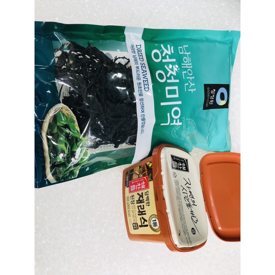 Combo Tương Đậu 500g và Rong Biển Nấu Canh 50g