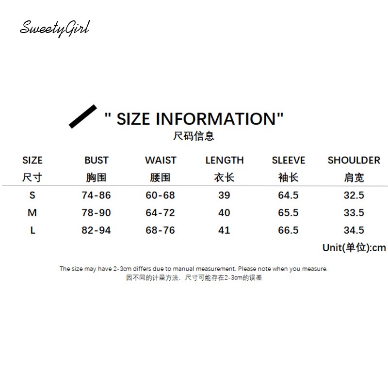 Áo Croptop Tay Dài Cổ Tròn Màu Sắc Tương Phản Thời Trang Dành Cho Nữ