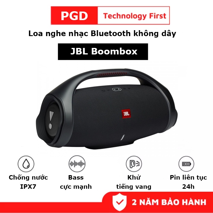 Loa Bluetooth JBL Boombox, Loa Không Dây  Âm Thanh Siêu Bass Cực Mạnh