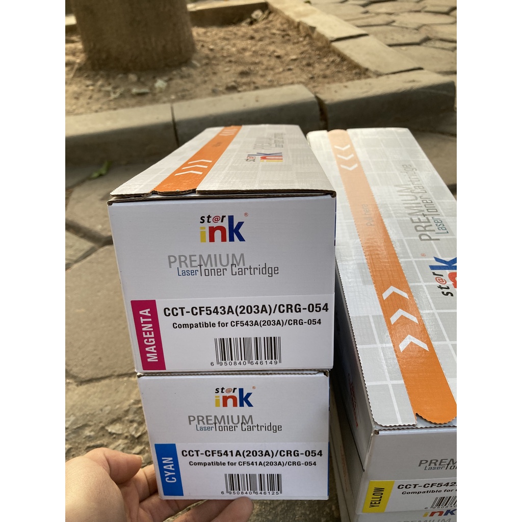 Hộp mực Máy in CF 540-541-542-543 . sử dụng cho máy in 203A-254 280 281 254 DW