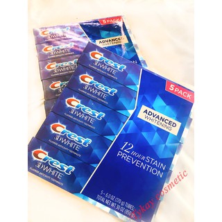 Kem Đánh Răng CREST 3D WHITE ADVANCED WHITENING