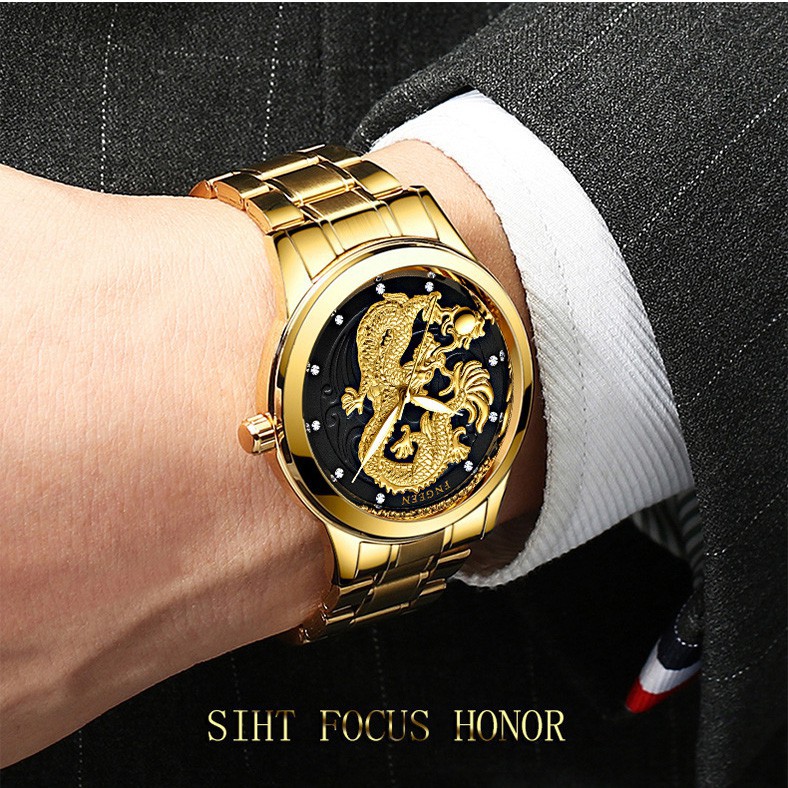 ĐỒNG HỒ NAM MẶT RỒNG FNGEEN F6969 DÂY THÉP CAO CẤP KHÔNG GỈ | BigBuy360 - bigbuy360.vn