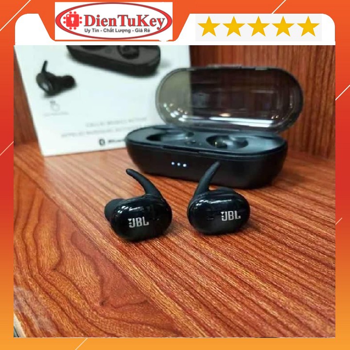 Tai Nghe Bluetooth Airpod TWS4 Cảm Ứng Chạm Tay Nhét 2 bên tai cao cấp kèm dock sạc