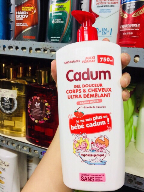 Sữa Tắm Gội Trẻ Em Cadum