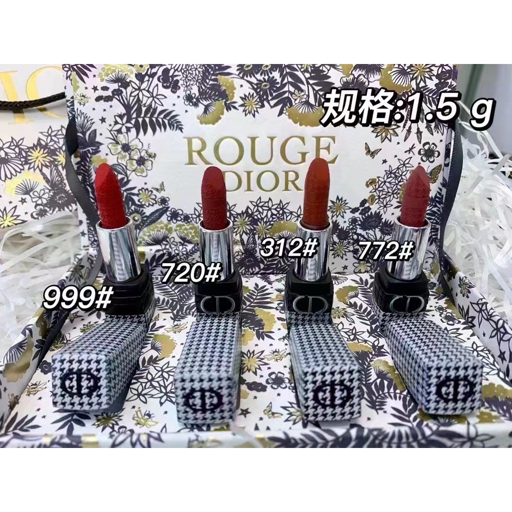 Set 520 Son Môi Dior Kích Thước Mẫu Trang Điểm Cho Nữ