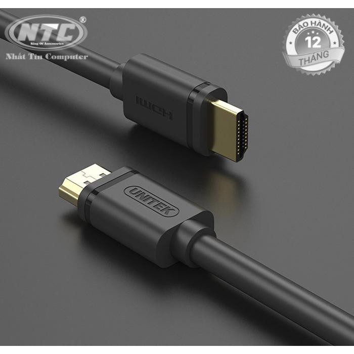 Cáp HDMI Unitek Y-C137M dài 1.5m hỗ trợ chất lượng 4K UltraHD/ 3D...