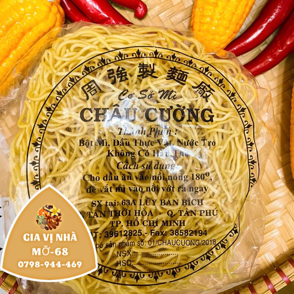 Mì xào giòn Châu Cường loại ngon - 500gr/ gói