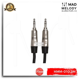 Hosa Pro Stereo Interconnect HMM-010 (REAN 3.5mm TRS - 3.5mm TRS) (3m) [Dây cáp tín hiệu kết nối, NEW & chính hãng]