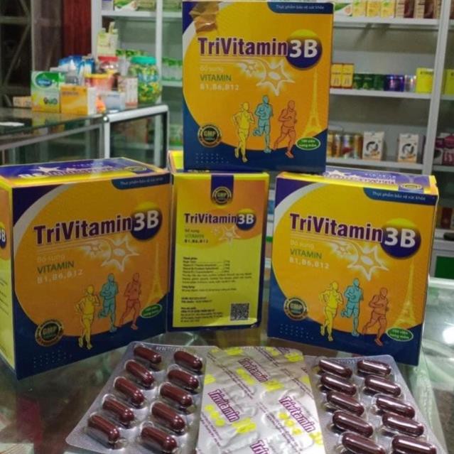 TRIVITAMIN 3B bổ sung Vitamin (B1, B6, B12)