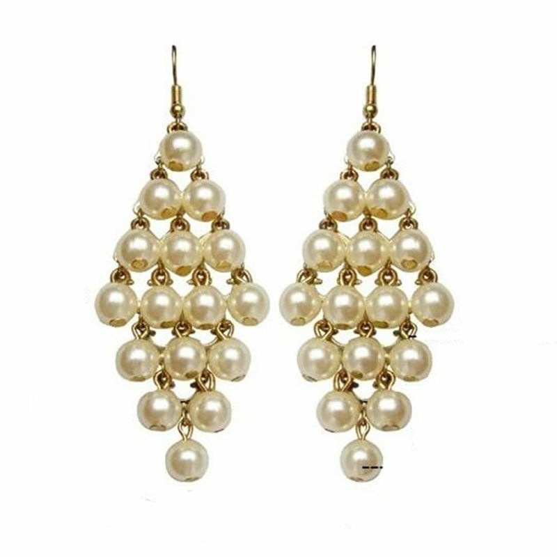 Bông Tai Chuỗi Hạt Tua Rua Dáng Dài Nhiều Màu Sắc Phong Cách Bohemian Thời Trang Cho Nữ