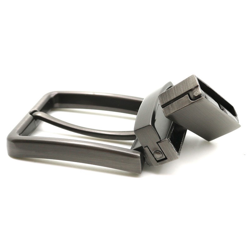 Mặt Khóa Kim Kẹp Xoay Thắt Lưng Nam KK35 Rộng 3.5cm Chất liệu Hợp Kim Dùng Cho Dây Nịt Da Đụt Lổ Rộng 3.2cm Đến 3.45cm