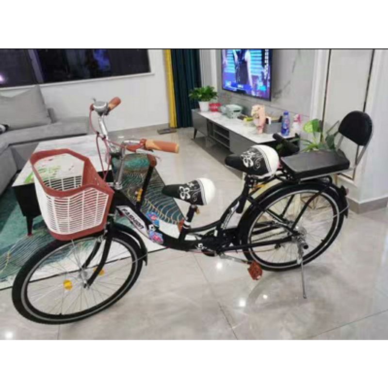 XE ĐẠP MINI NỮ CAO CẤP TIỆN LỢI CHO MẸ & BÉ