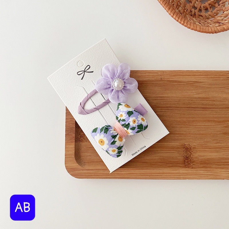 Sét 2 chiếc cặp tóc cho bé yêu