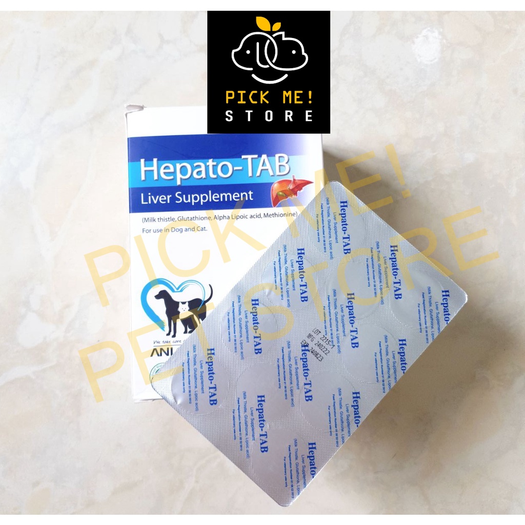 [ 1 Viên ] Hepato TAB - Giải Độc Gan, Bổ Gan Cho Chó Mèo