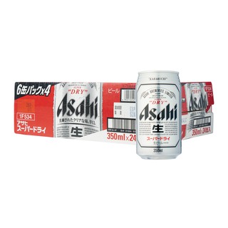 Bia Ashahi lon 350ml thùng 24 lon - Bia Nhật