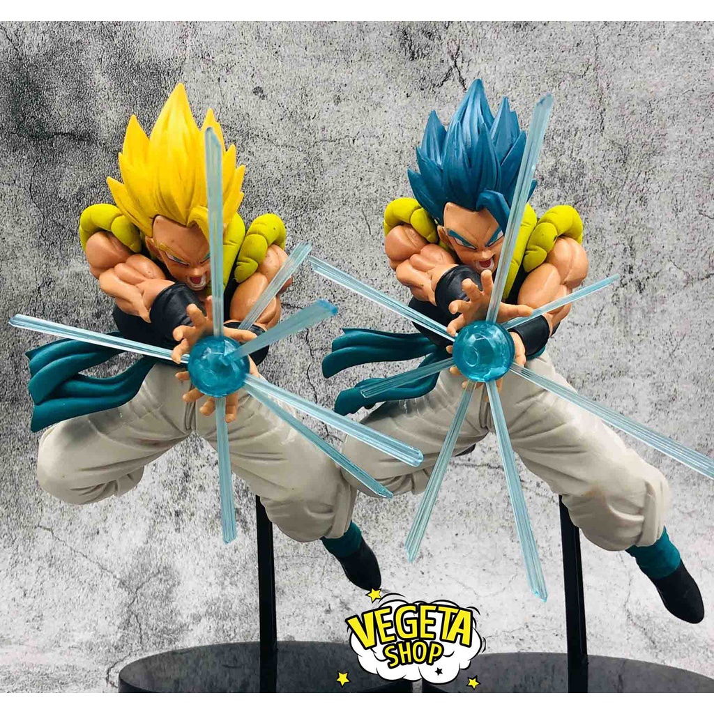 Mô hình Gogeta Dragon Ball Super - Mô hình Gogeta Super Saiyan God Blue - Gogeta tóc vàng - Gogeta tóc xanh - Kamehameha