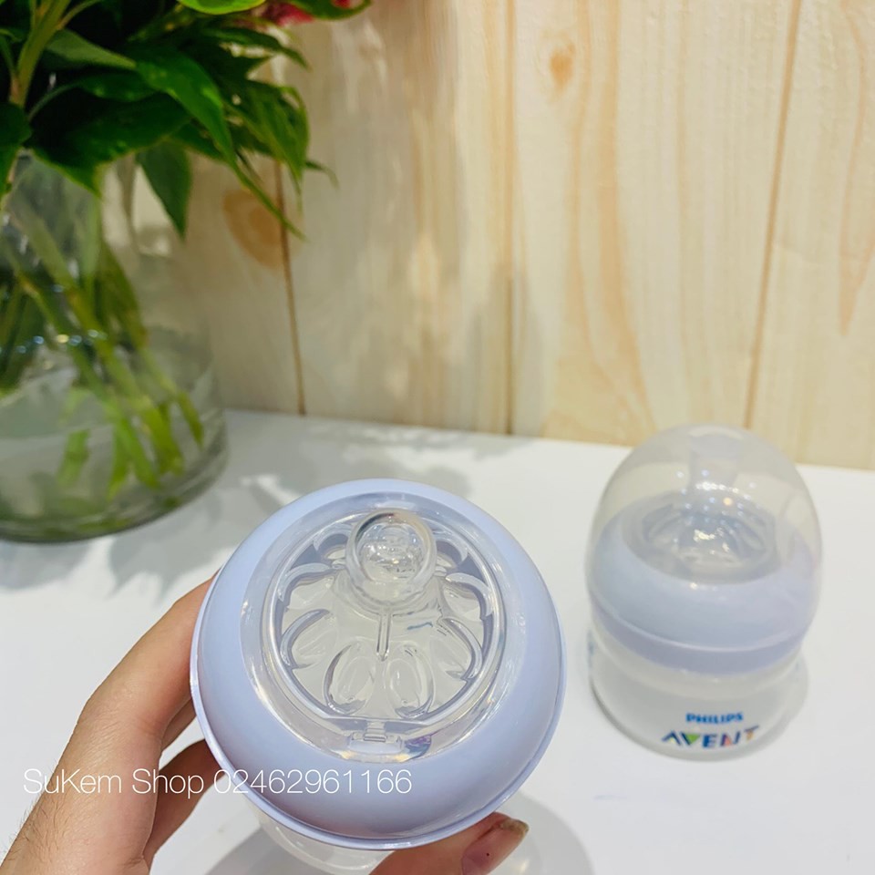 Núm Ty Thay Thế Bình Sữa Avent Natural- Núm Mô Phỏng Ty Mẹ( AV1)