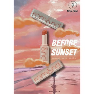 Son Romand NEW Zero Matte Lipstick #04 BEFORE SUNSET - Hồng đất pha tím