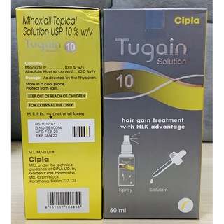 Thuốc mọc râu Minoxidil 10% Tugain